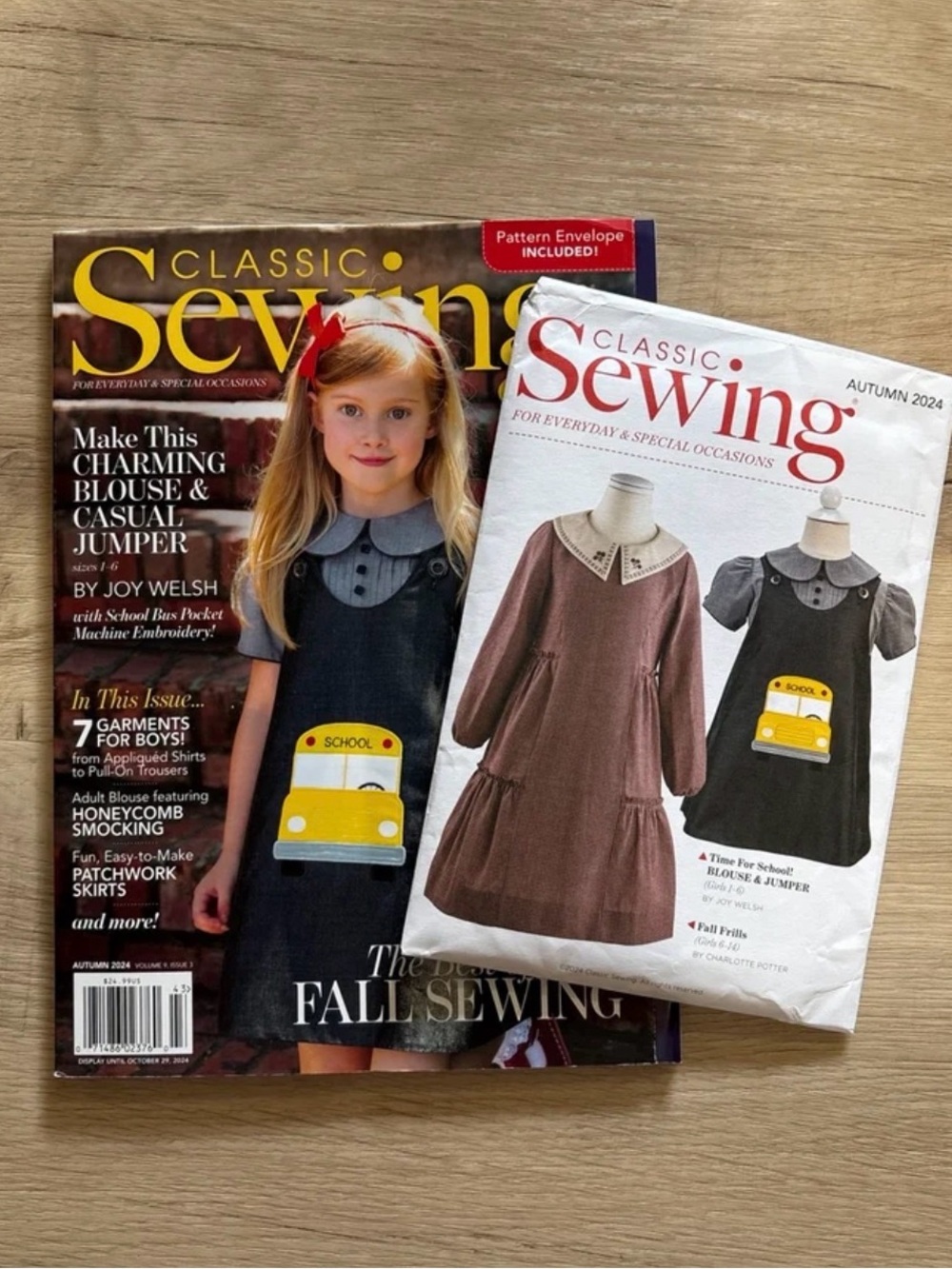 Classic Sewing Magazine and Sewing Pattern || Autumn 2024